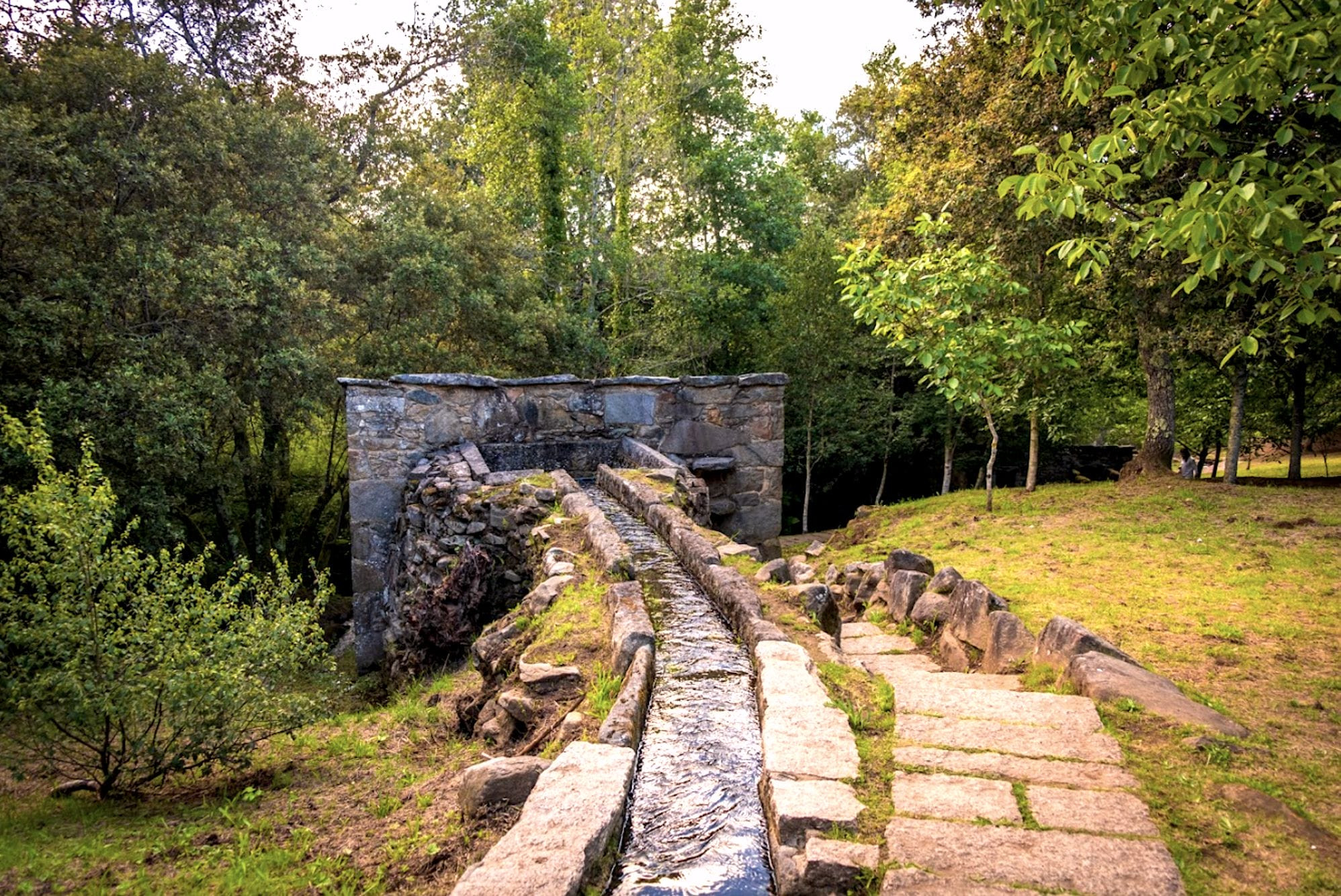 Uno de los molinos en la ruta de Zamáns. Foto: Wikiloc