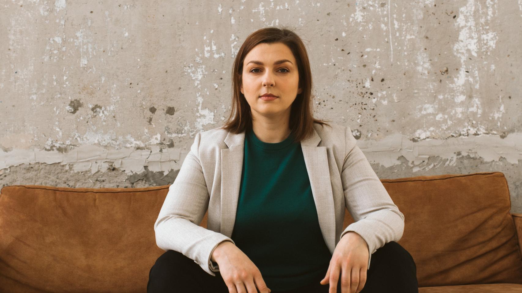 Olena Halushka, cofundadora del Centro Internacional para la Victoria de Ucrania.