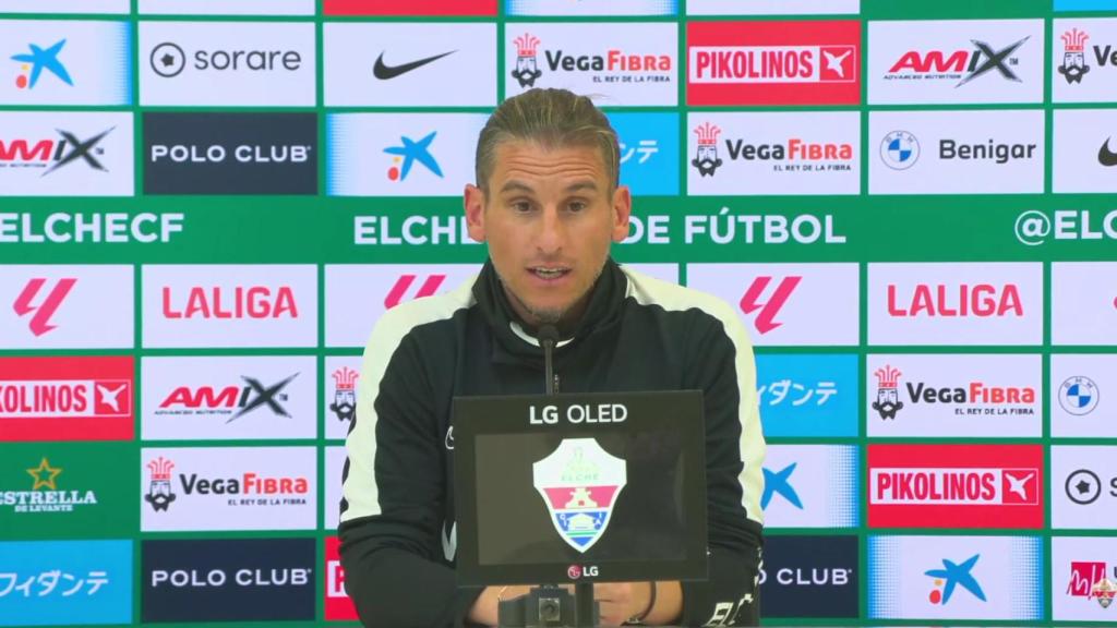 Beccacece en rueda de prensa.