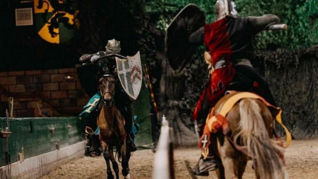Momento de una batalla de 'Desafío Medieval'.
