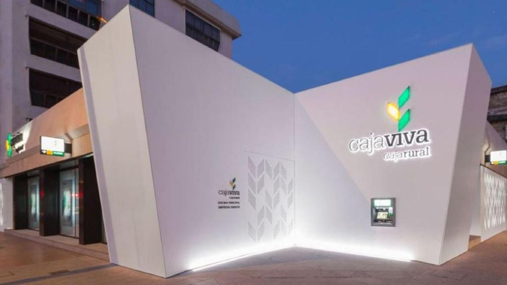 Una de las oficinas de Caja Rural Viva