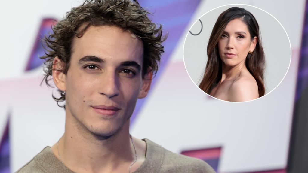 Miguel Herrán y Celia Pedraza en un fotomontaje de El Español.