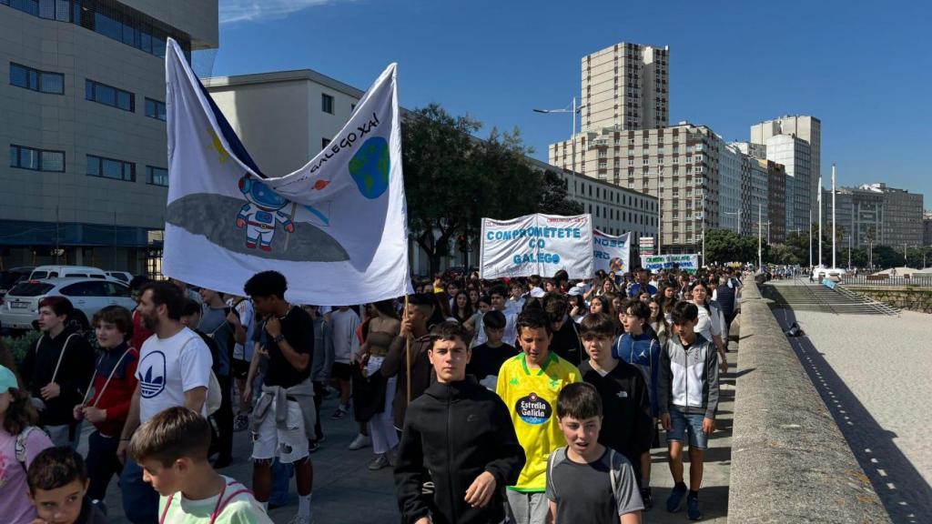 Estudiantes de colegios de A Coruña en la XXIV edición del Correlingua