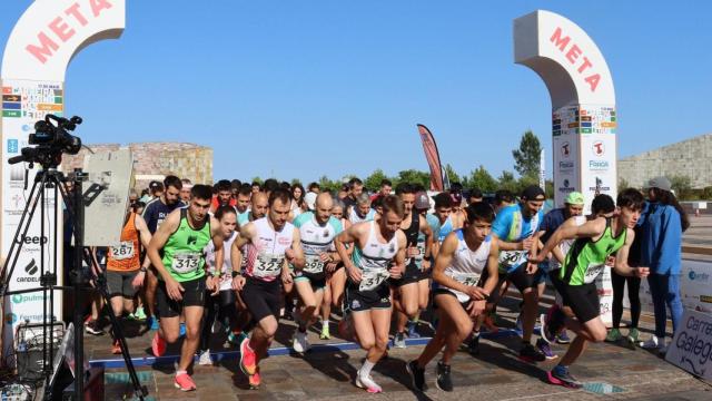Anterior edición de la 'Carreira Camiño das Letras', en Santiago.