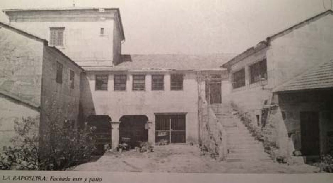 Antiguas imágenes del Pazo da Raposeira. Fotos: Concello de Vigo