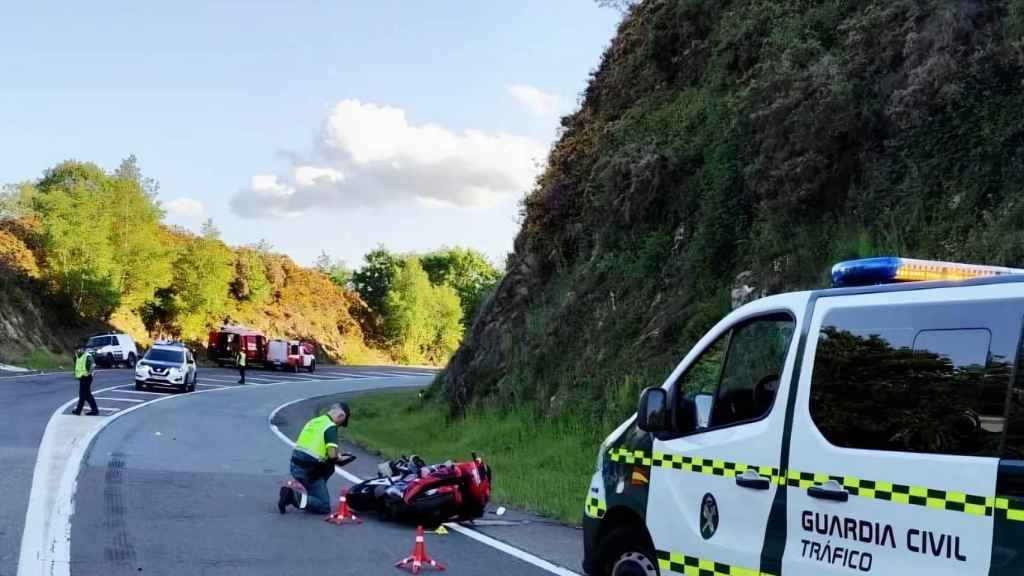 Accidente mortal en Bande (Ourense).
