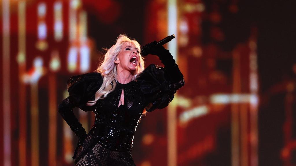 Vista de la actuación de Nebulossa.