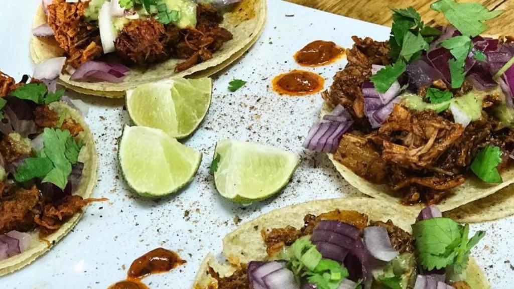 Tacos al pastor del restaurante Tulum