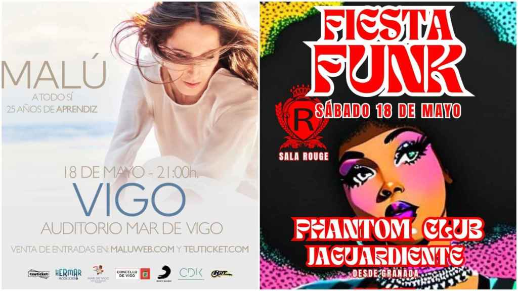 Agenda: ¿Qué hacer en Vigo y Pontevedra hoy sábado 18 de mayo?