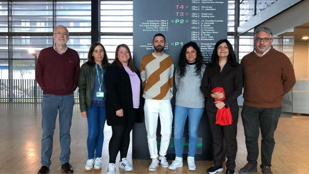 Investigadores del CiMUS, de la USC.