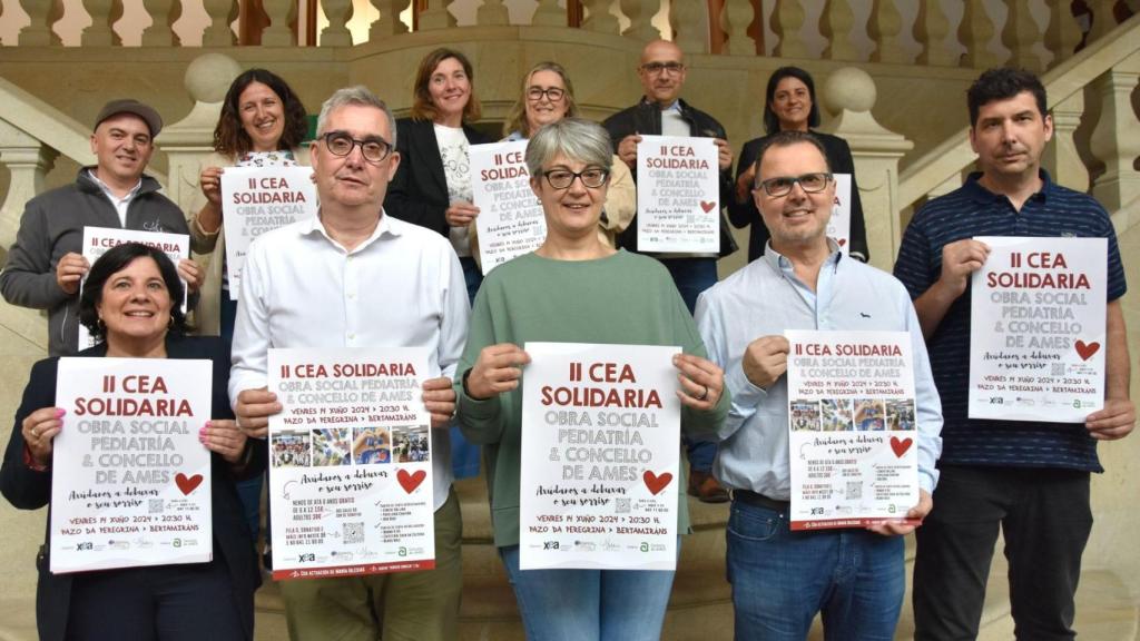 II cena solidaria Obra Social Pediatría & Concello de Ames.
