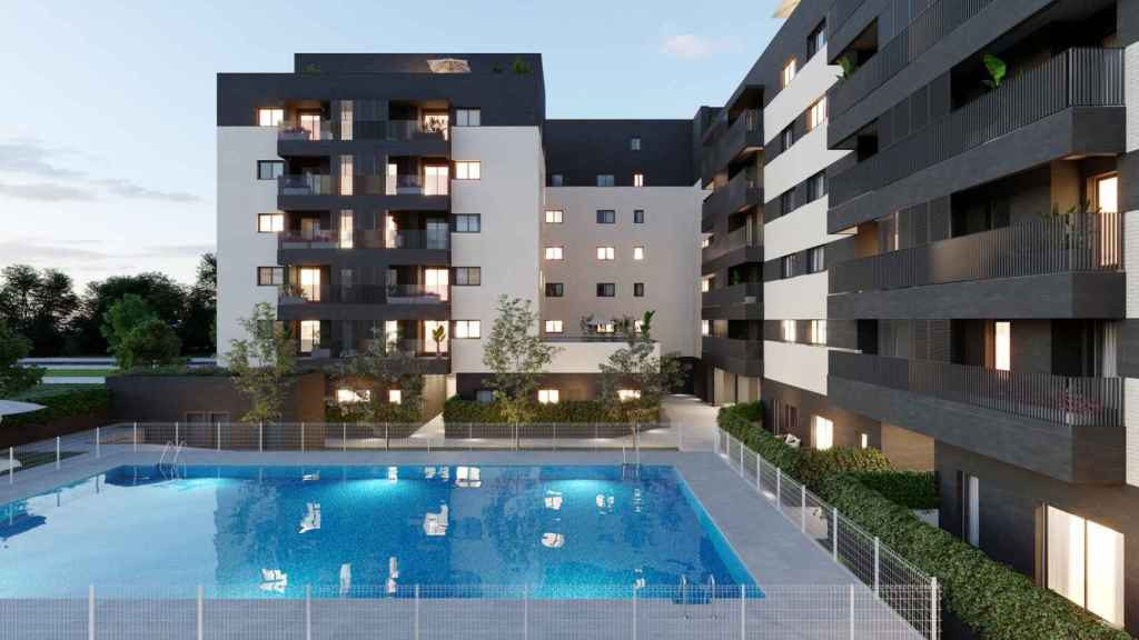 Promoción de Habitat en Los Ahijones.