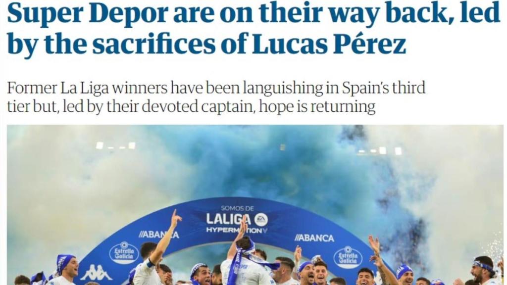 El Super Dépor está volviendo: Medios ingleses e italianos se hacen eco del ascenso