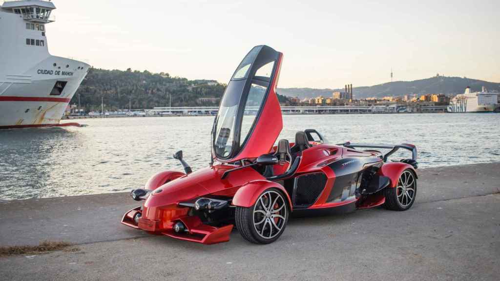 Vista de otro de los ejemplares de los coches Tramontana.