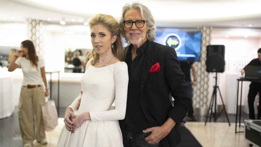 Alberto Cerdán durante la celebración de su fiesta.