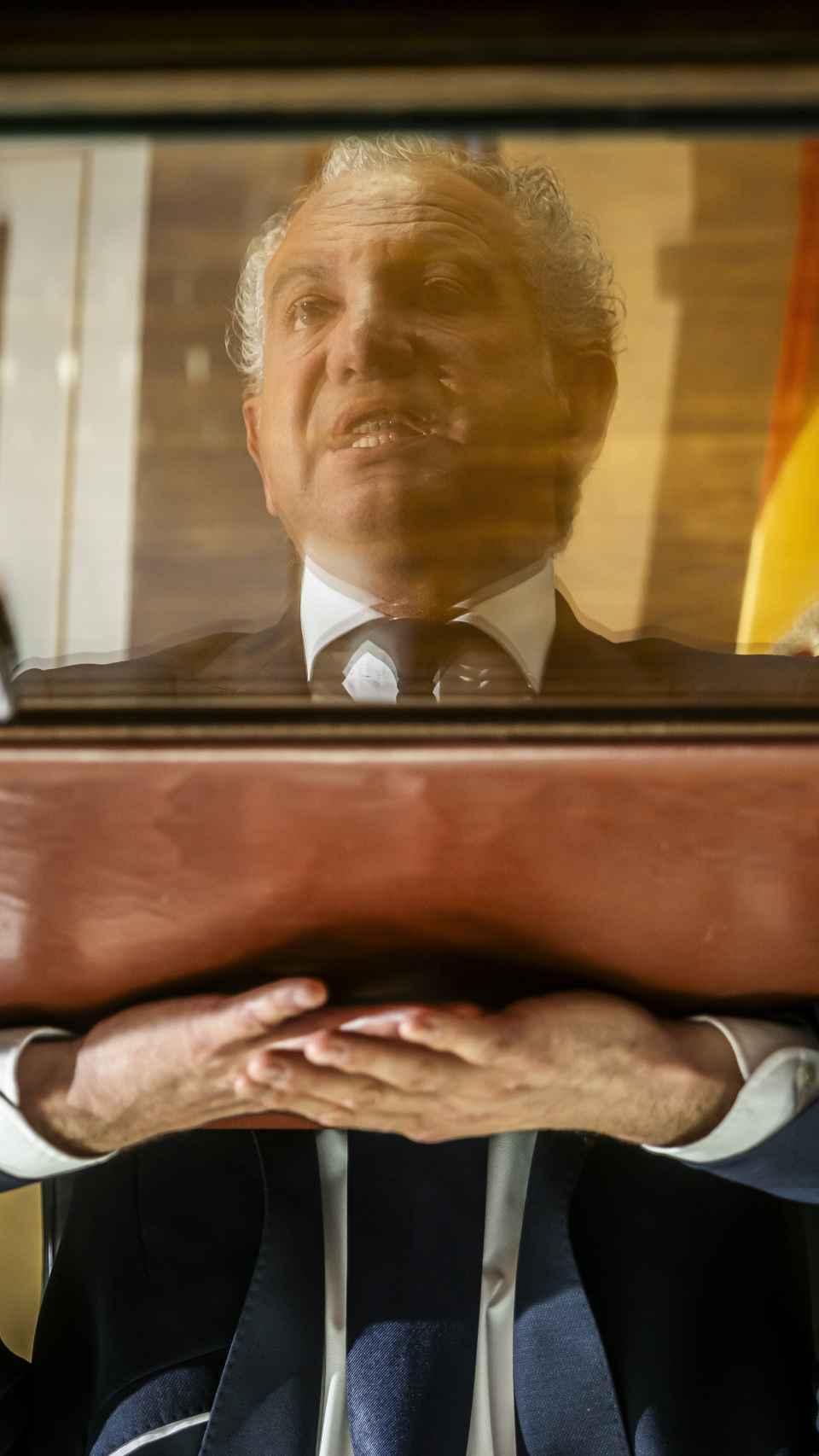 Nicanor Sen, en su despacho de la Delegación del Gobierno