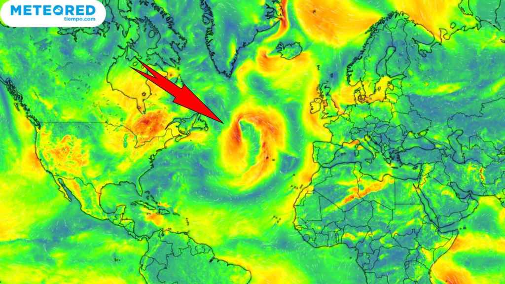 La formación de nuevas borrascas impulsará cambios sobre España la semana que viene. Meteored.