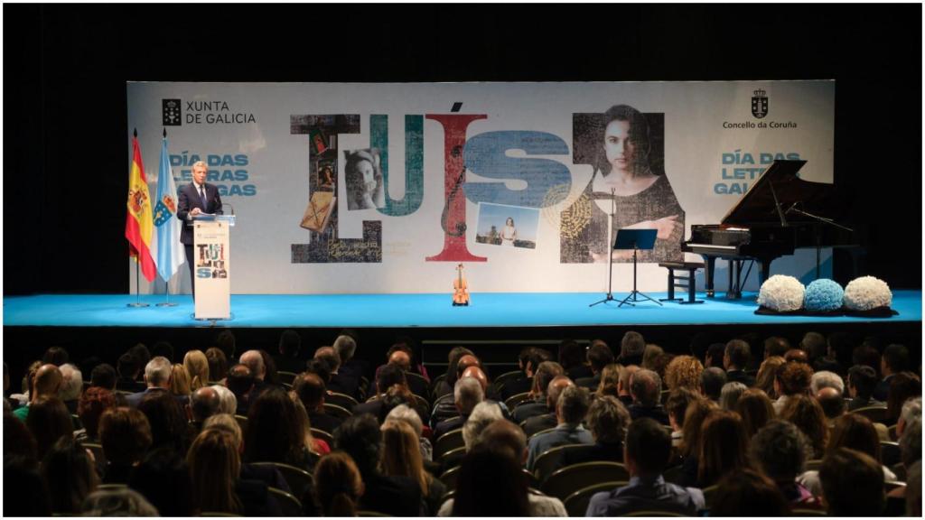 Acto de Día das Letras Galegas en A Coruña