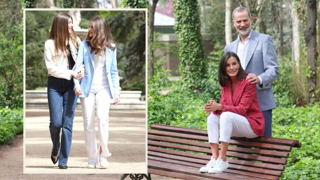 Dos de las imágenes del posado oficial.