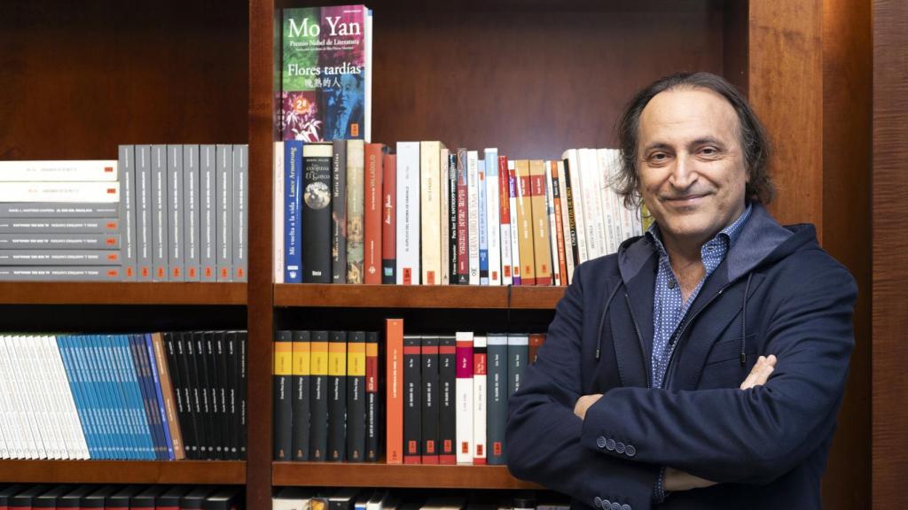 Ángel Fernández Fermoselle, director de la editorial Kailas. Foto: Jesús Umbría