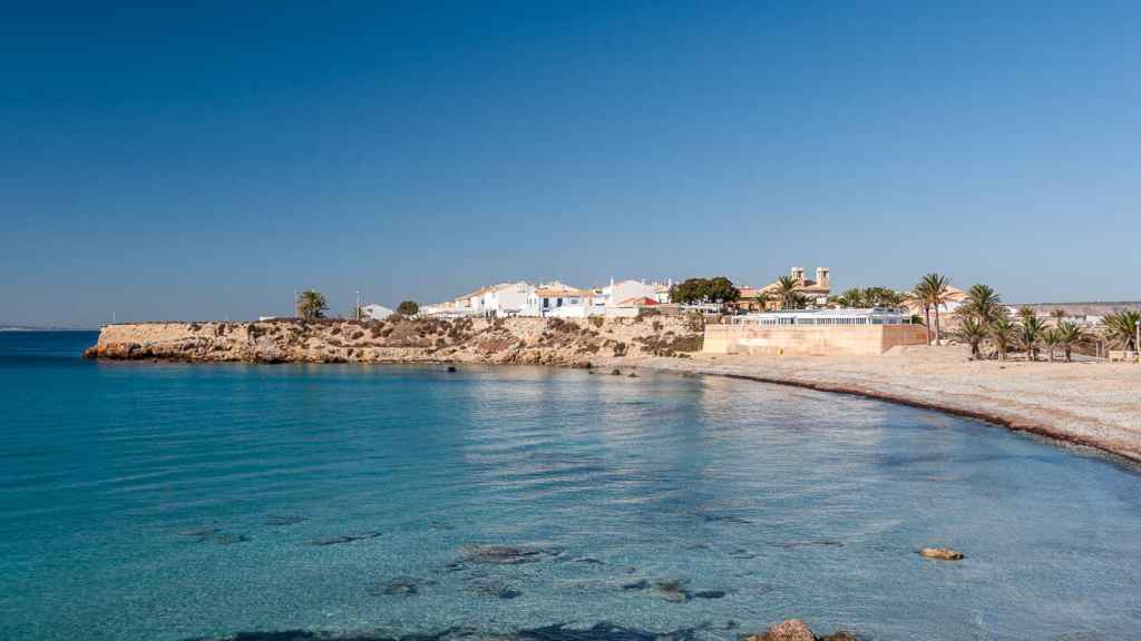 Playa de Tabarca, en la provincia de Alicante.
