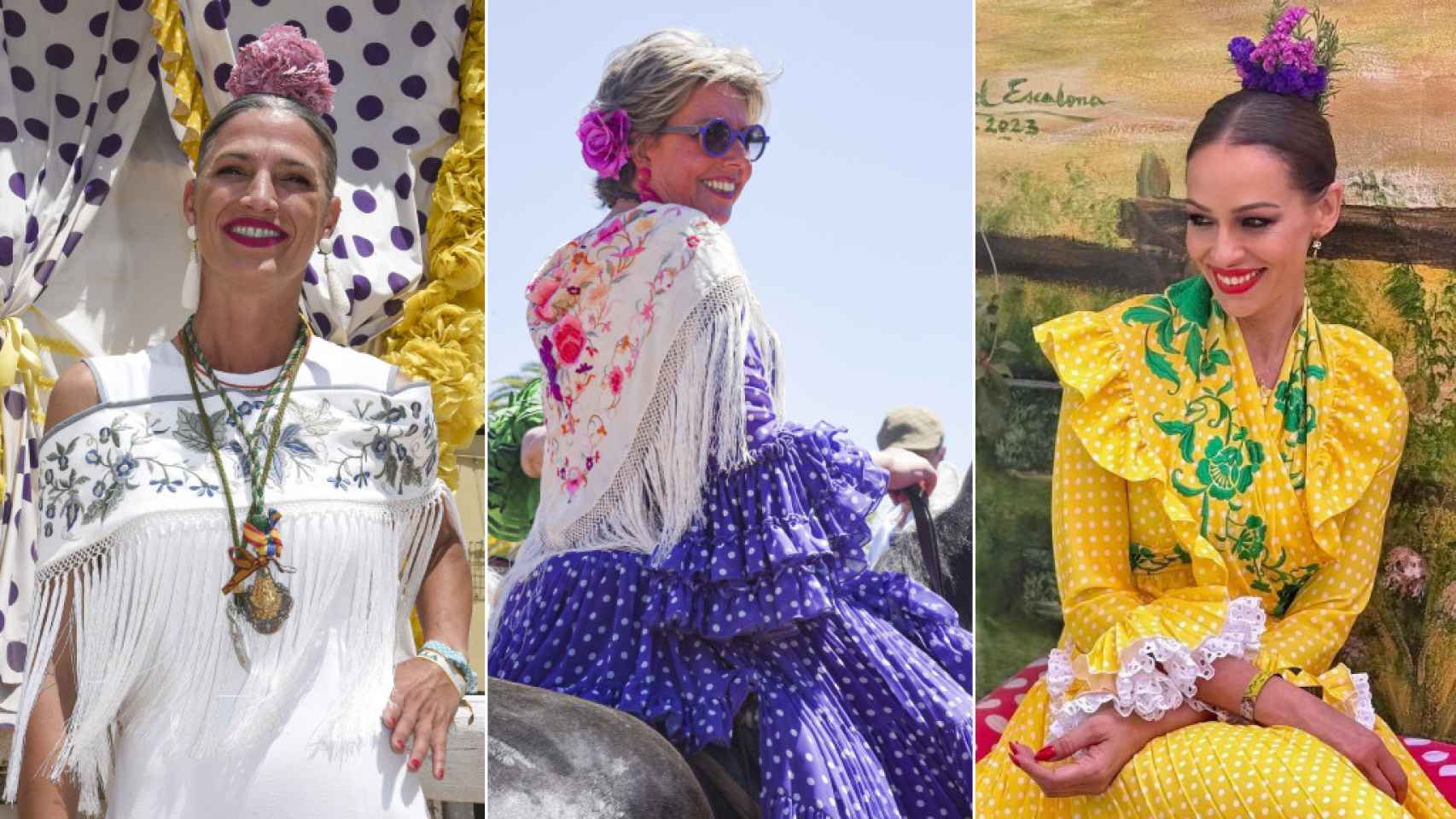 Laura Sánchez, Simoneta Gómez-Acebo y Eva González.