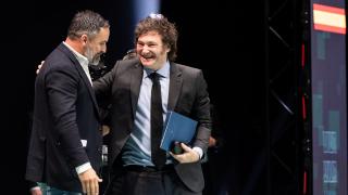Vox reunirá en Vistalegre a diputados de Le Pen y contará con Milei por videoconferencia tras anular su viaje a Madrid