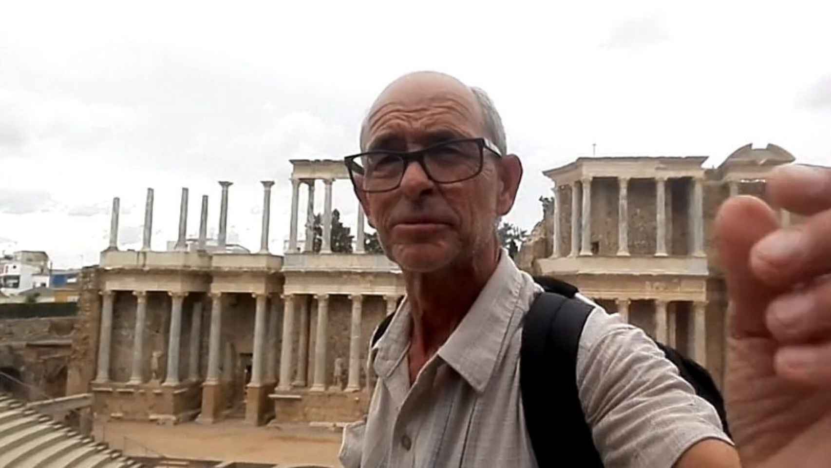 Dinamita Montilla en Ronda en uno de sus vídeos.