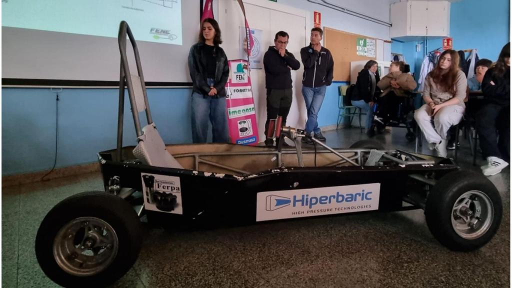 El Atios de Valdoviño y el IES de Fene (A Coruña), unidos por la Bajada de Carrilanas a San Mamede