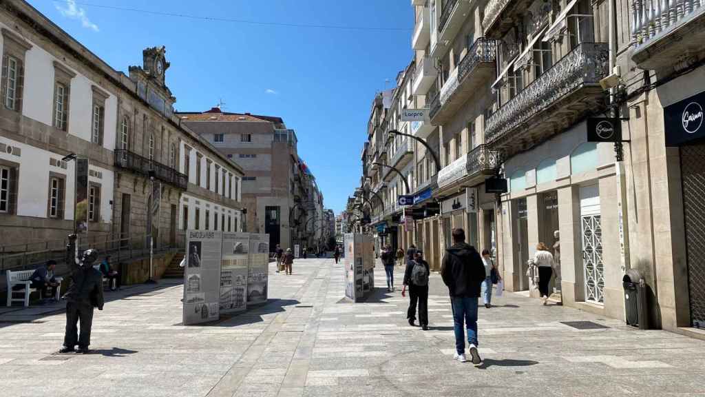 Calle Príncipe de Vigo.