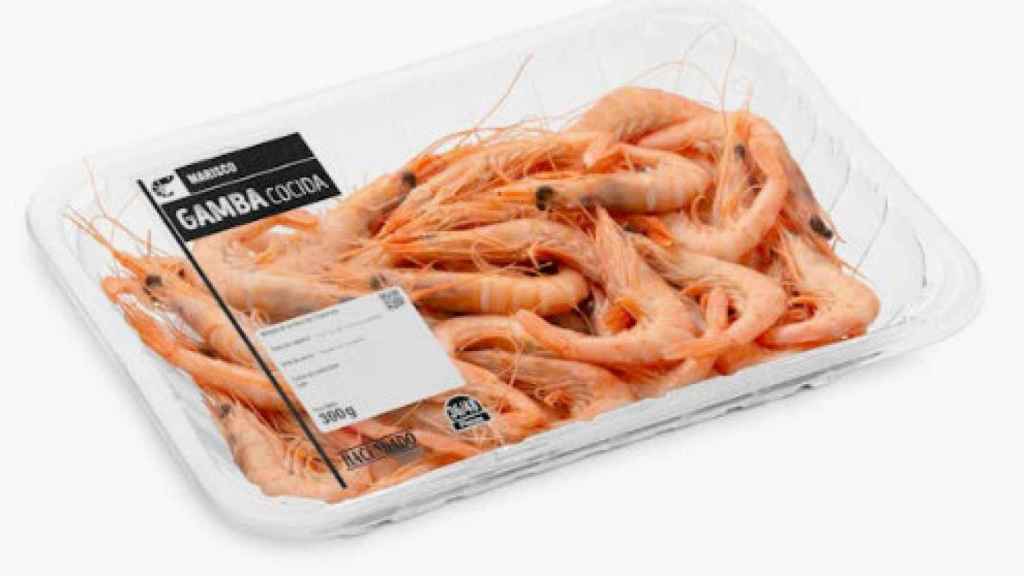 Gamba cocida Mercadona
