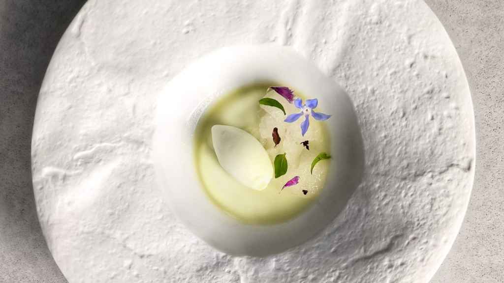 Un plato del restaurante Bevir