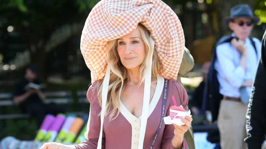 Sarah Jessica Parker en el rodaje de 'And Just Like That...'
