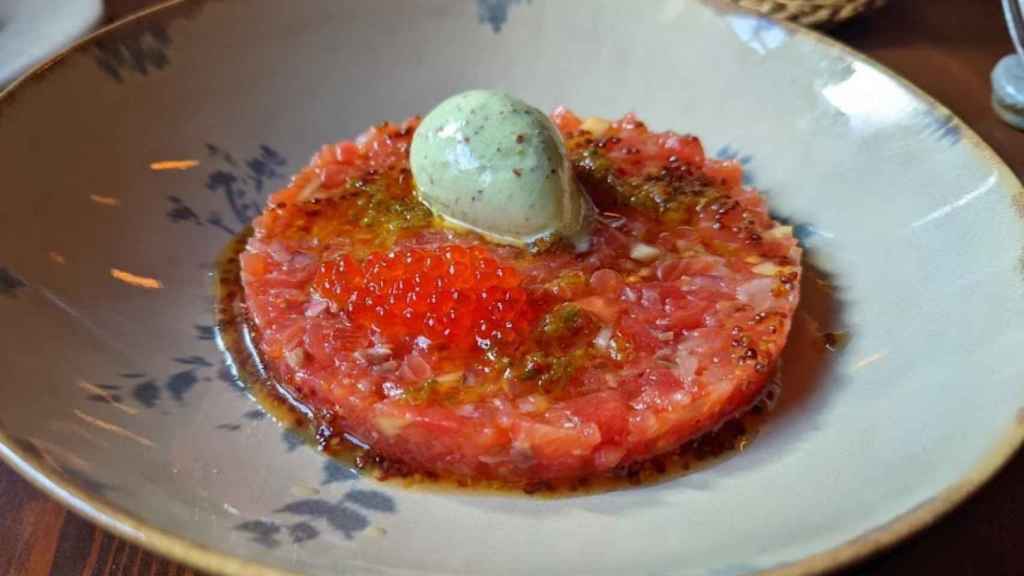 Steak Tartar de Alizia Casa de Comidas.
