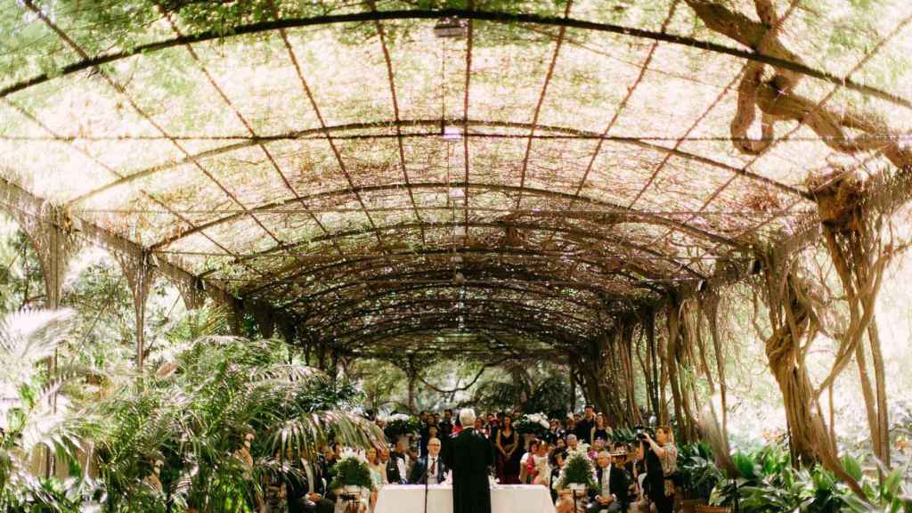 Boda en el Jardín Botánico de la Concepción