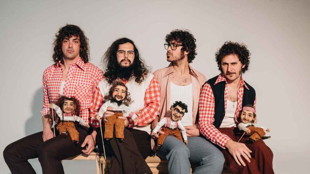 Los Estanques: Íñigo Bregel, Germán Herrero, Dani Pozo y Andrea Conti. Foto: Sharon López.