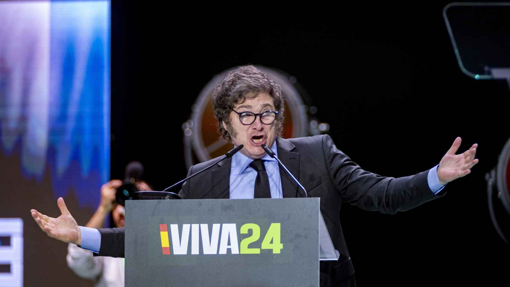 El presidente de Argentina, Javier Milei, en una imagen del pasado 19 de mayo en Madrid.