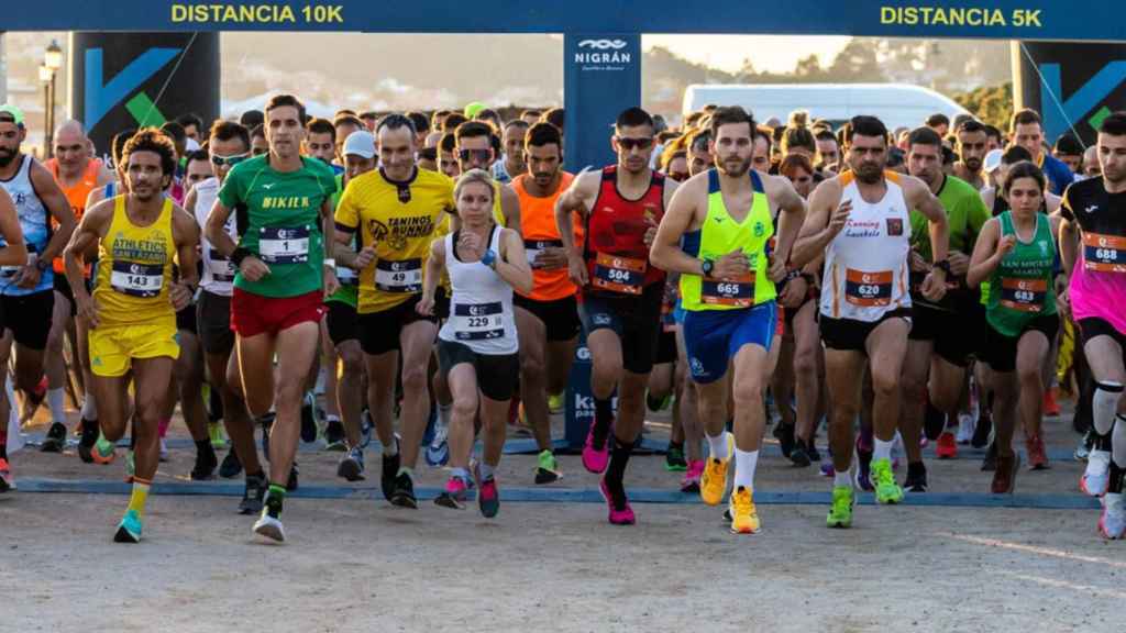 Carrera nocturna de Nigrán.