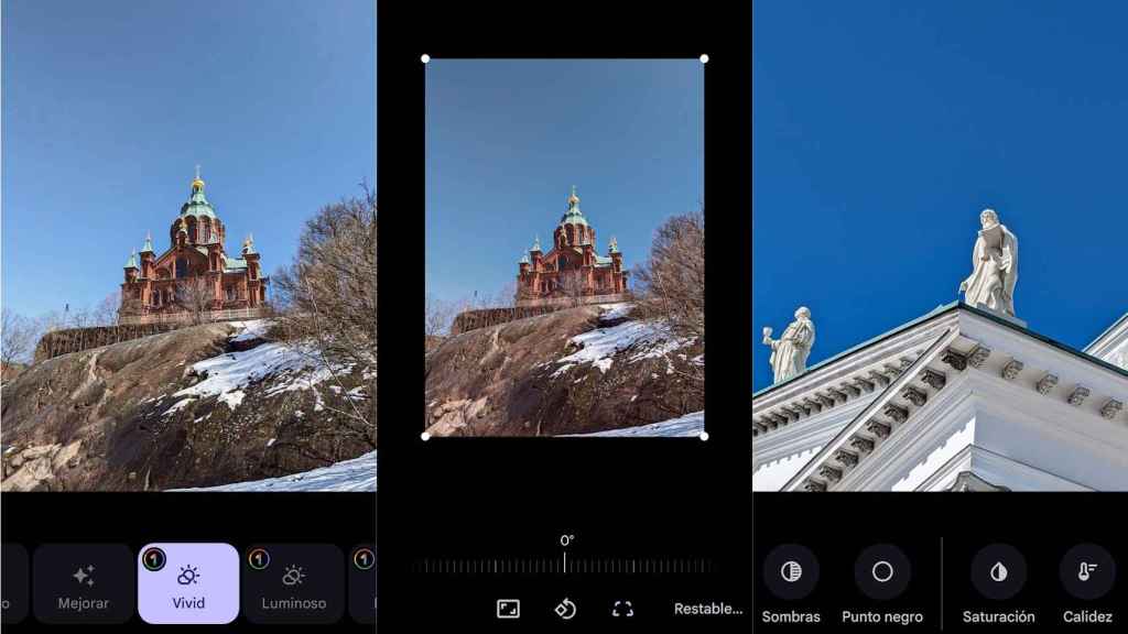 Editor de Google Fotos
