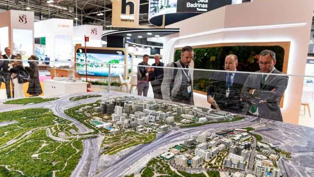 Imagen de la maqueta que ha presentado Los Cerros en el Salón Inmobiliario de Madrid.