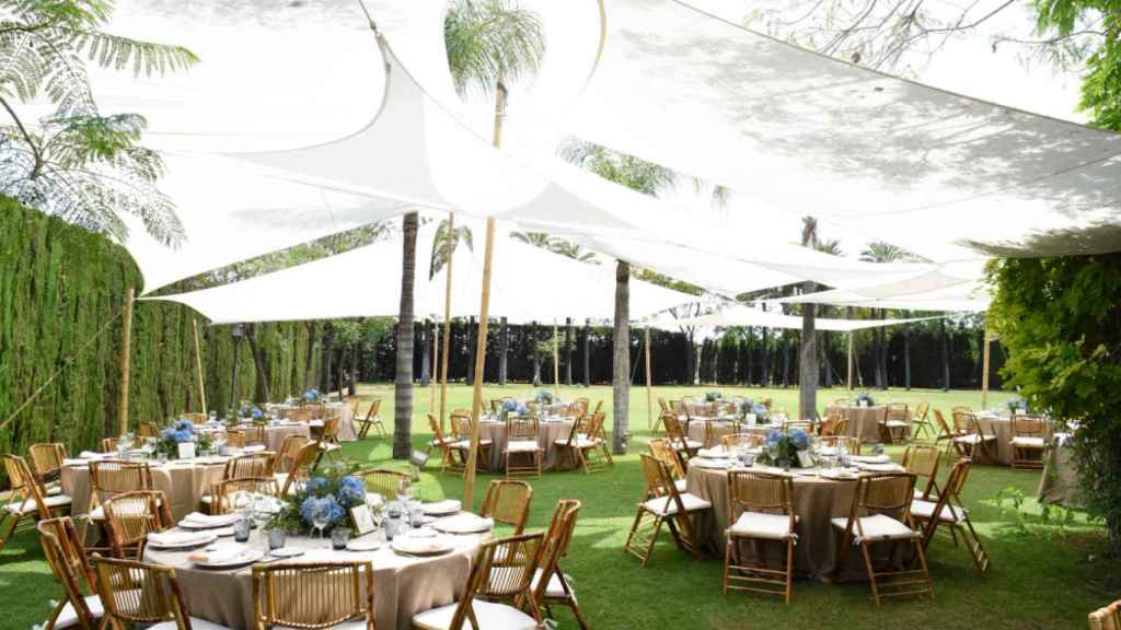 Carpa para invitados.