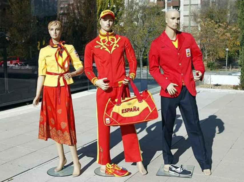 Uniforme de España en los JJOO de Londres 2012.