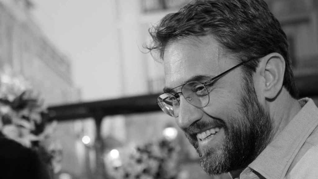 Máximo Huerta en la presentación de una obra de teatro en Madrid. Octubre de 2019.