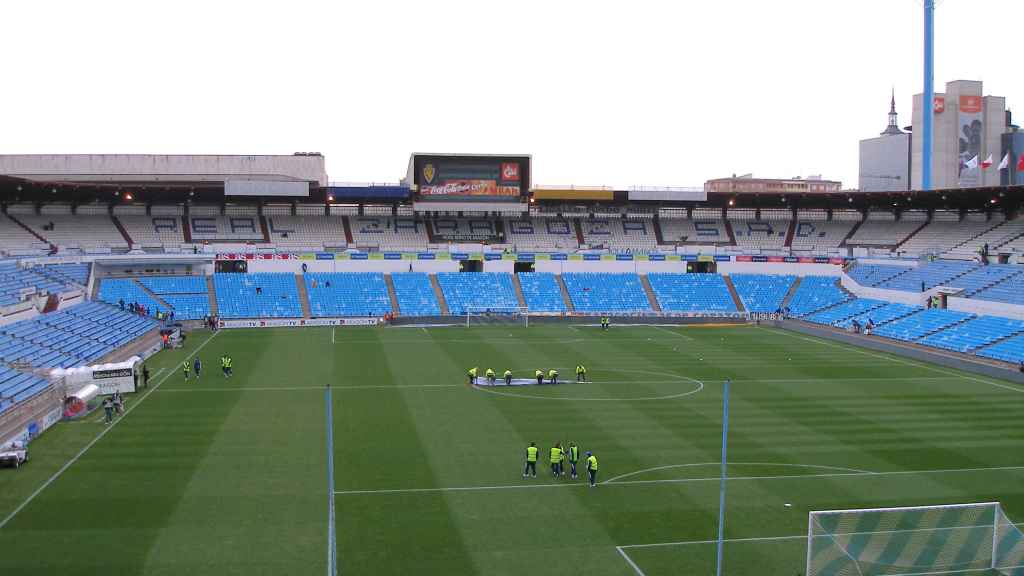La Romareda, imagen del actual estadio de fútbol del Real Zaragoza