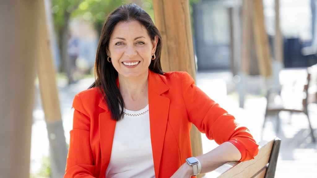 La alcaldesa de Majadahonda, la popular Lola Moreno.