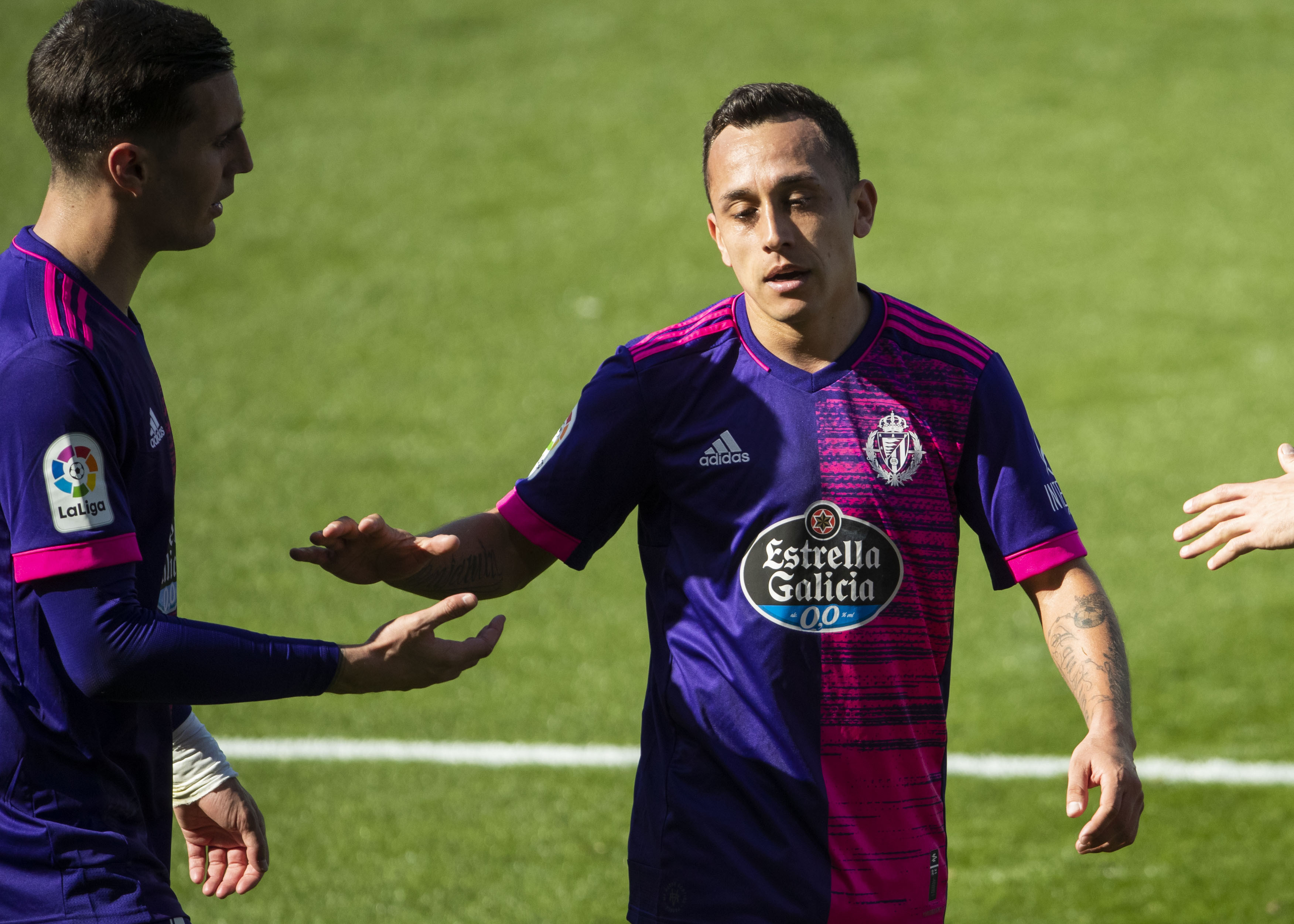 Fabián Orellana cumplió la ley del ex y celebró efusivamente su gol al Celta.