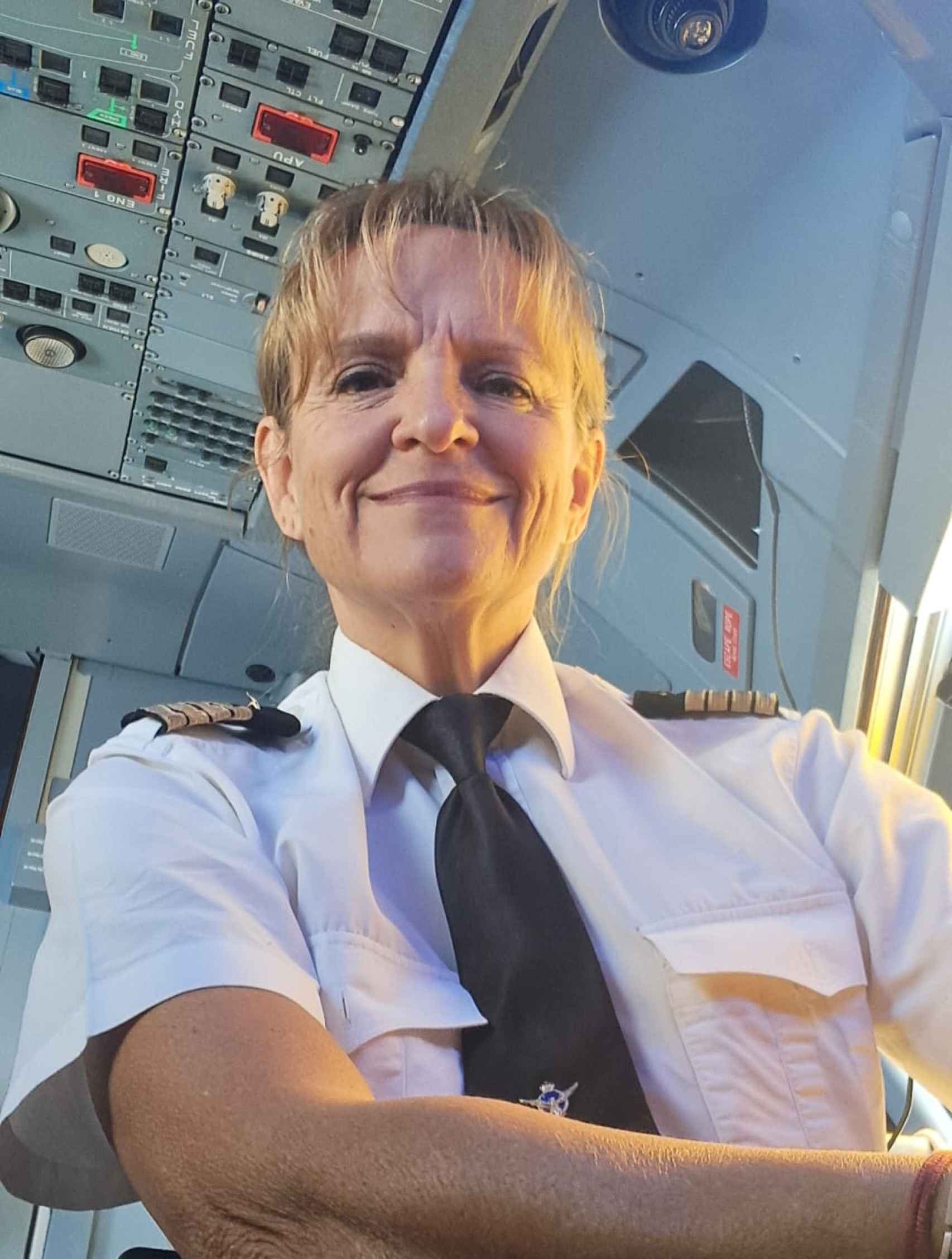 Mar Alguacil ha volado aviones de corto y largo recorrido.