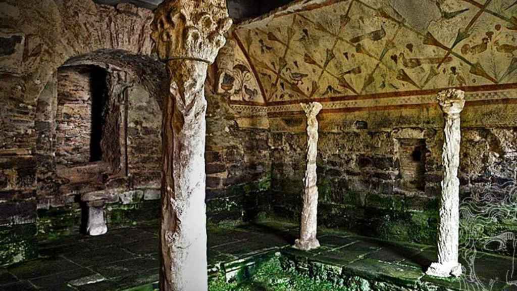 Santa Eulalia de Bóveda, por dentro.