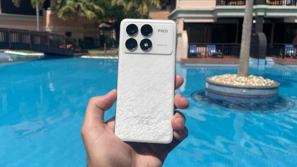 Trasera del POCO F6 Pro