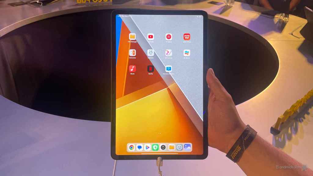 Pantalla de la POCO Pad